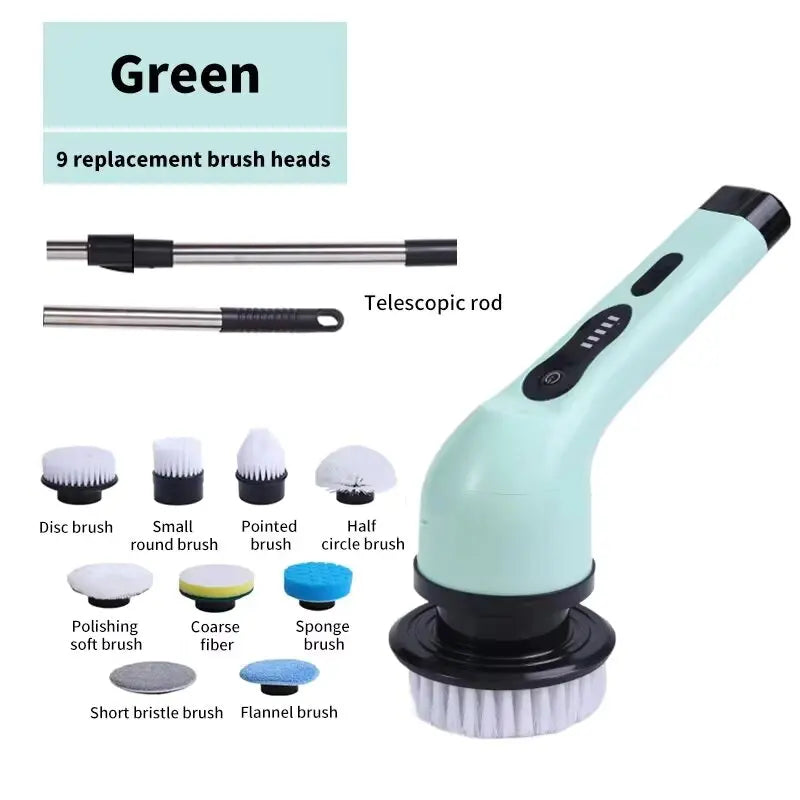 RotoBrush – Cepillo eléctrico con 9 cabezales