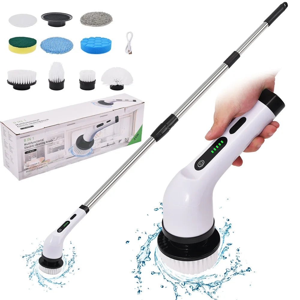 RotoBrush – Cepillo eléctrico con 9 cabezales