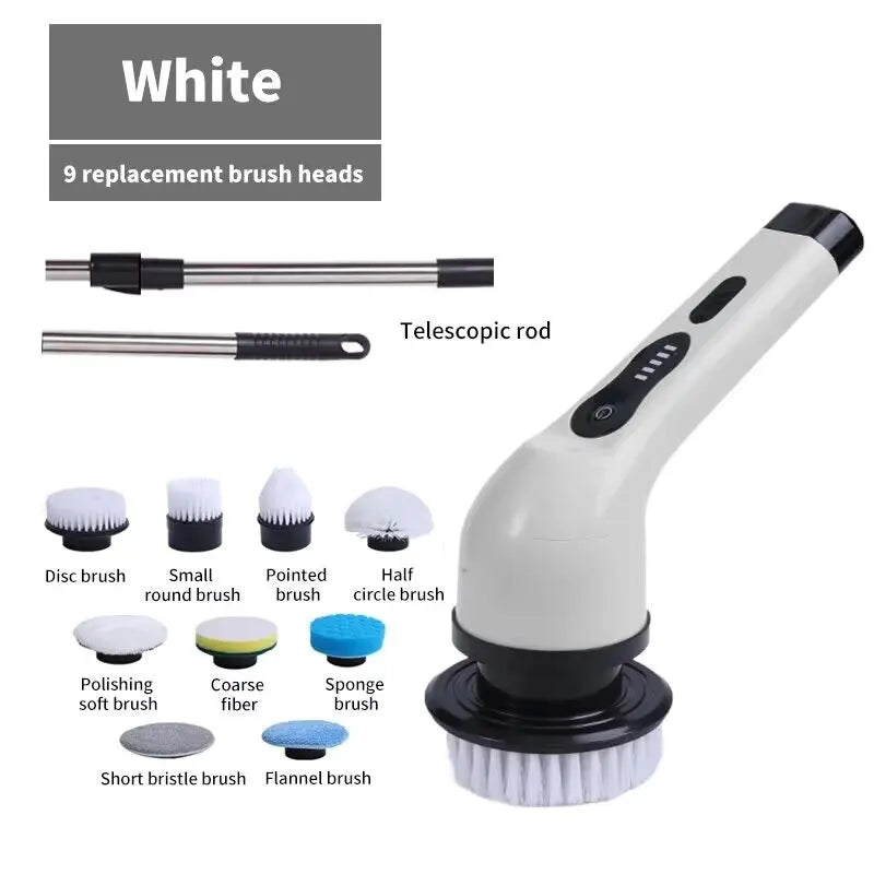 RotoBrush – Cepillo eléctrico con 9 cabezales